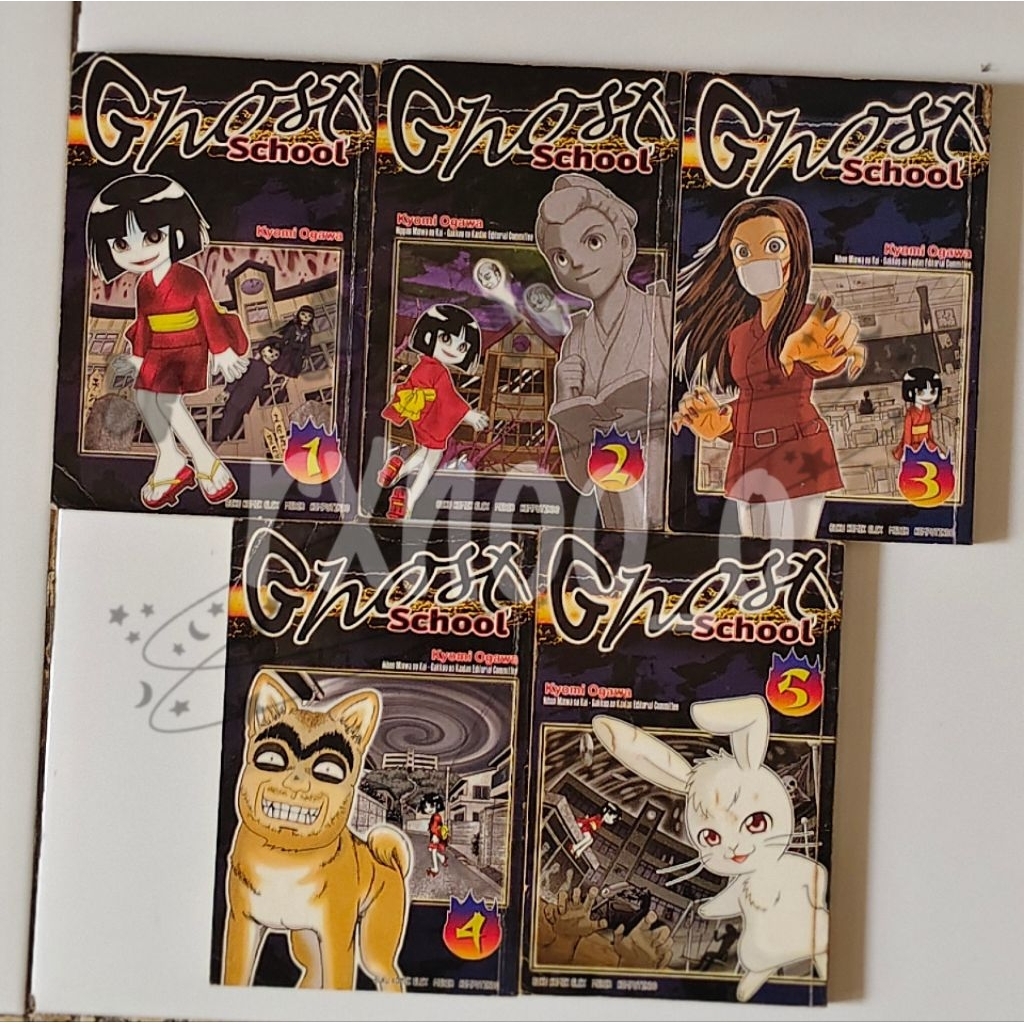 KOMIK GHOST SCHOOL BY KYOMI OGAWA PRELOVED