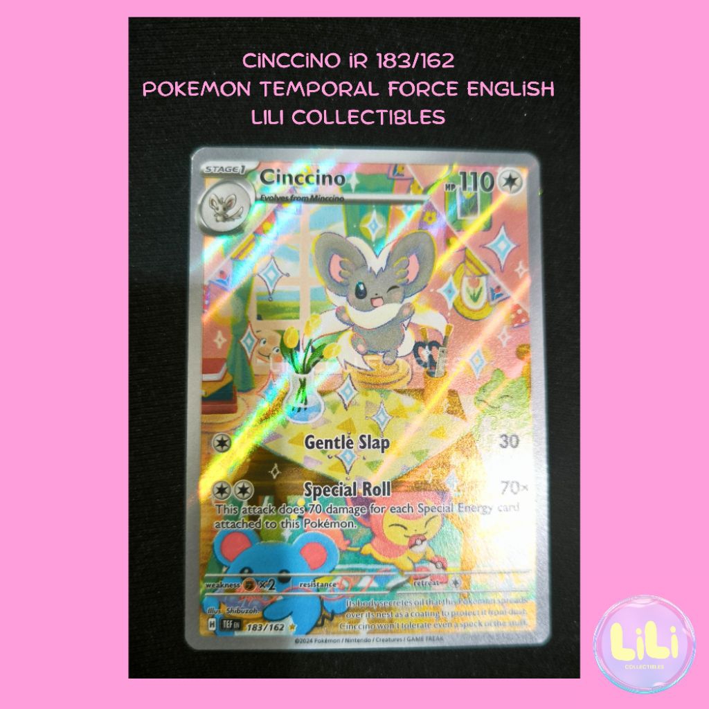 Cinccino IR (183/162) Pokemon Temporal Forces English