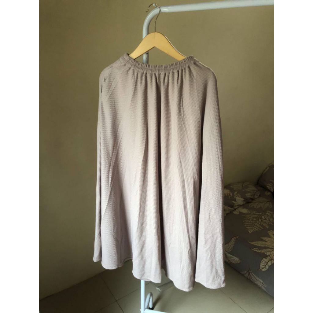 Preloved rok waffle, preloved rok