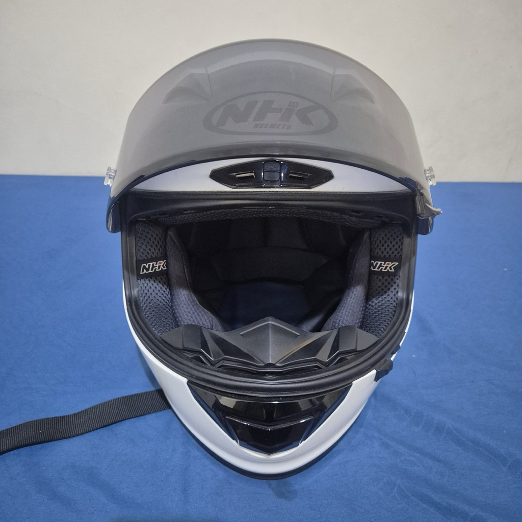 Helm NHK GP-R Tech Solid White Size L