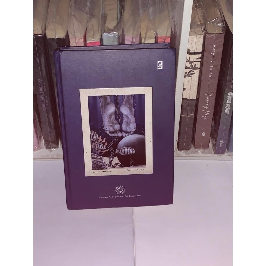 Preloved novel Laut Bercerita HC