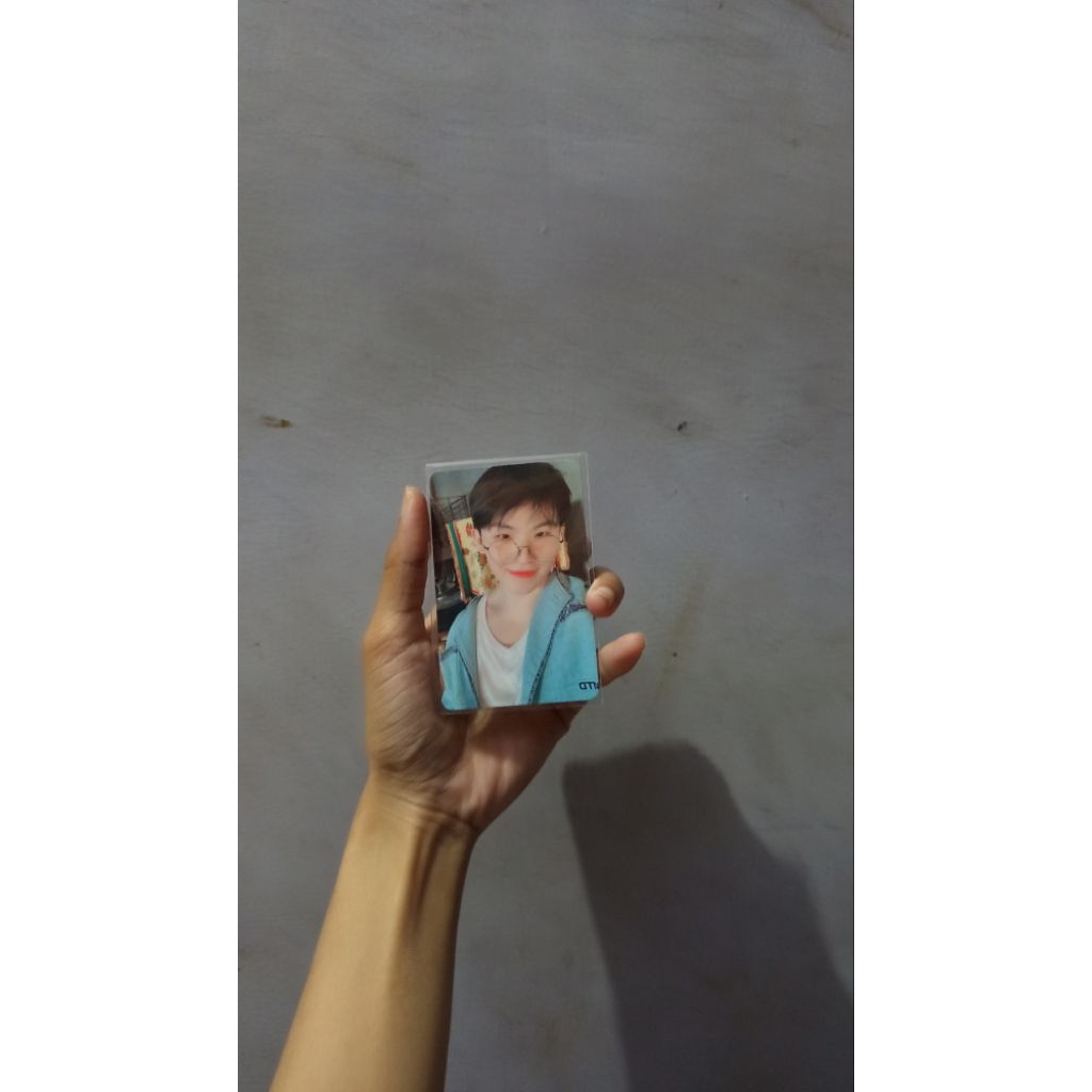 Photocard Henggarae Grid Woozi