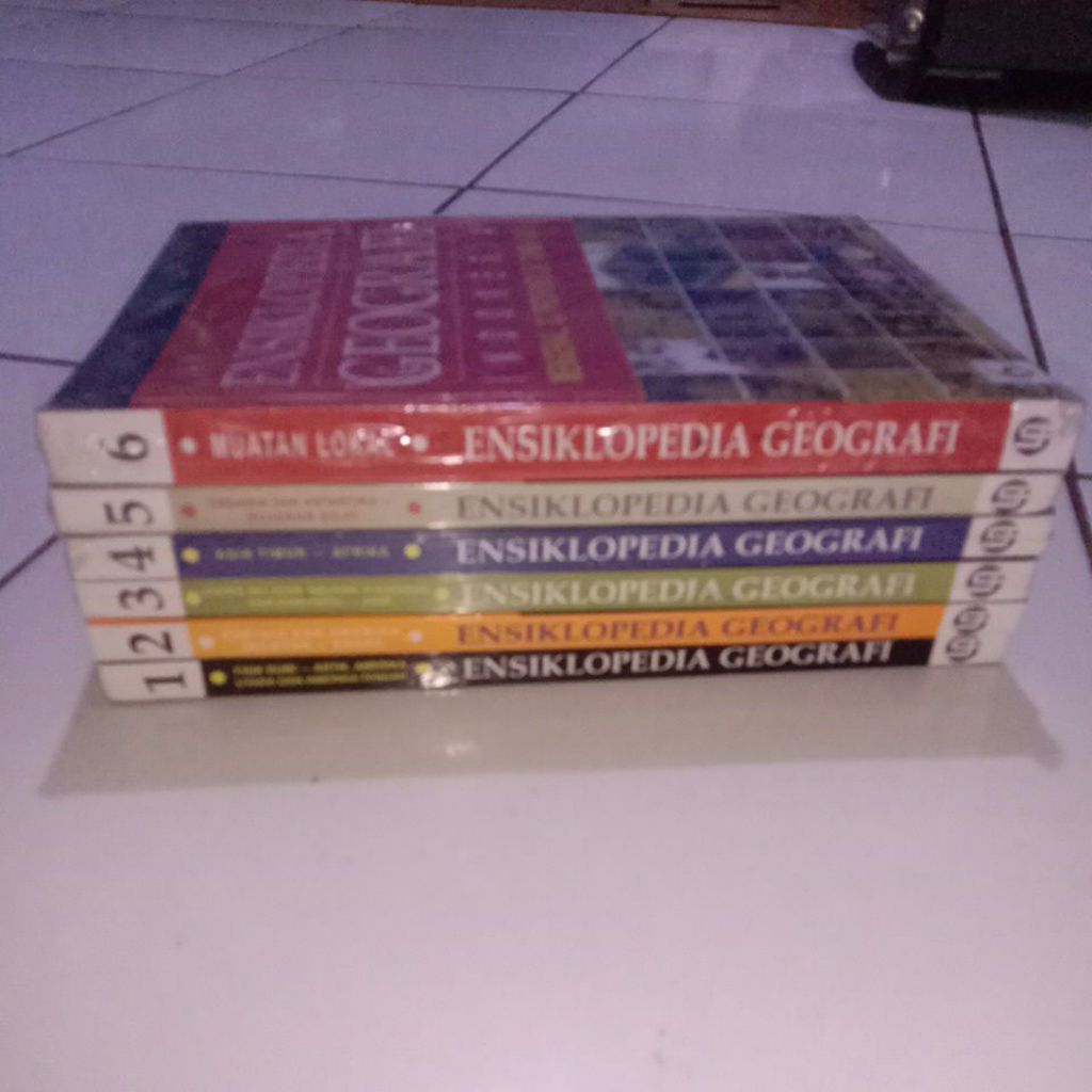 1 SET ENSIKLOPEDIA GEOGRAFI INDONESIA