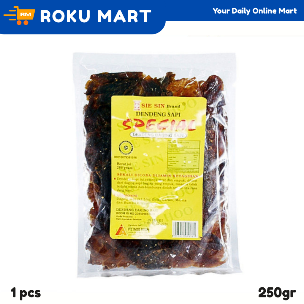 SIE SIN Dendeng Sapi Special 250 g / dendeng sie sin spesial