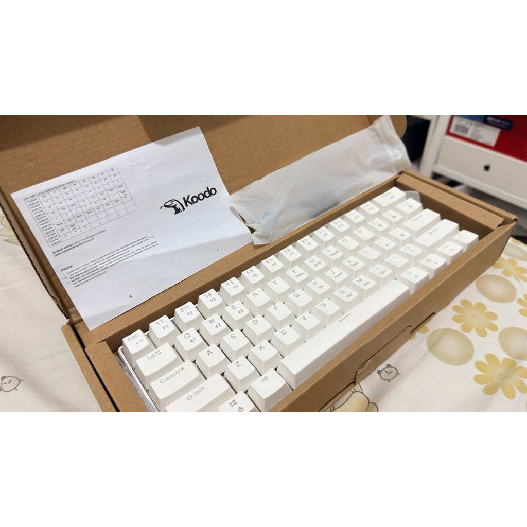 Preloved Koodo Mechanical Gaming Keyboard 60%
