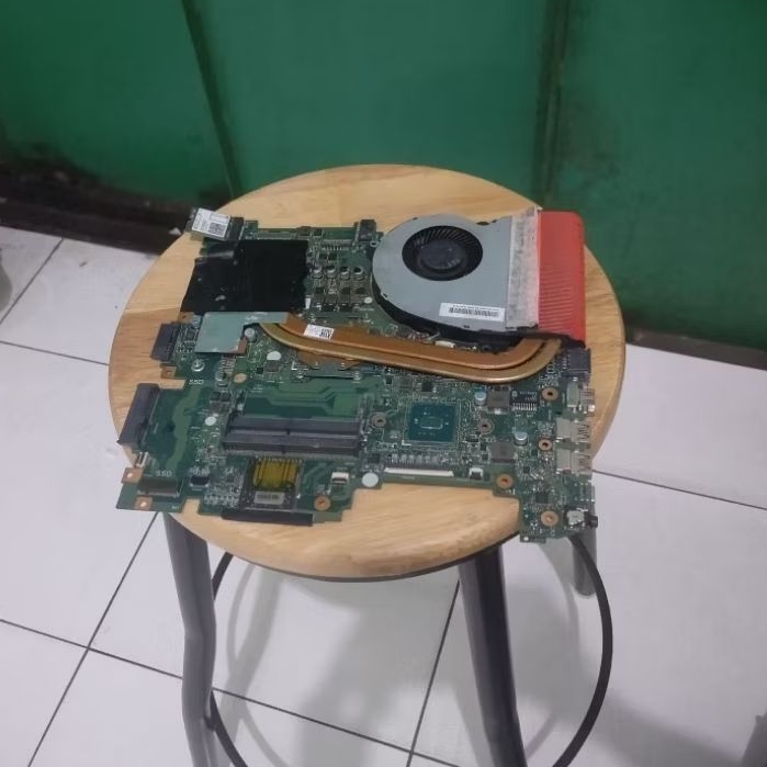 Mobo Main Board Laptop Gaming Asus ROG GL553V  mati total, Core i7 gen 7 / 8 GTX 1050 4GB + Heatsink