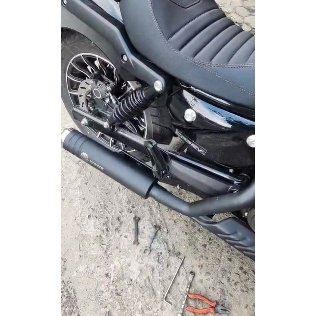 Knalpot Morbidelli C252V Inferno series