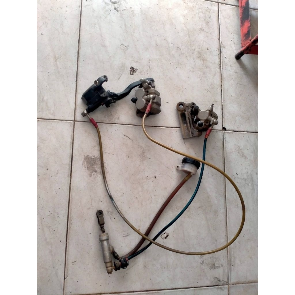 REM SET KLX COPOTAN/REMSET KLX ORI COPOTAN/REM KLX DEPAN+BELKANG ORI