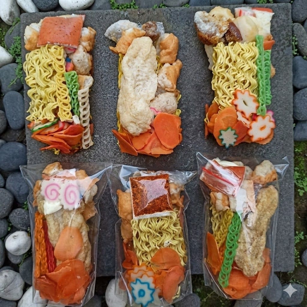 Seblak Instan Kering Bumbu giling asli - Cepat, Praktis, Tinggal Seduh