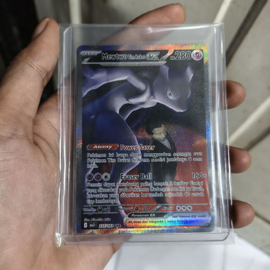 Mewtwo Tim Roket ex MA3 237/193 SAR (ID)