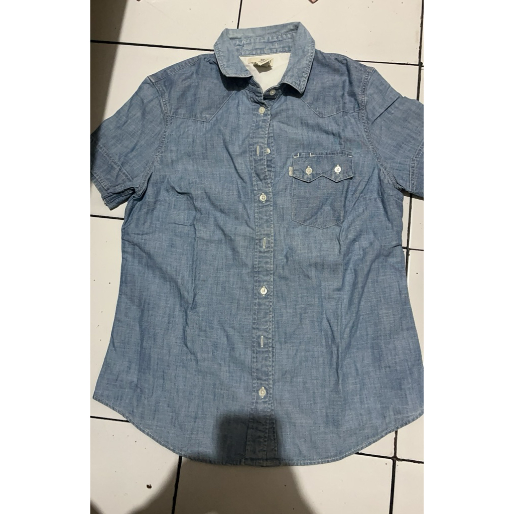 kemeja ori levis unisex cewe/cowo bb 40-50