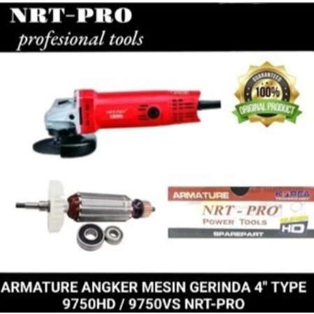 Armature / angker gerinda type 9750HD / 9750VS NRT-PRO original part