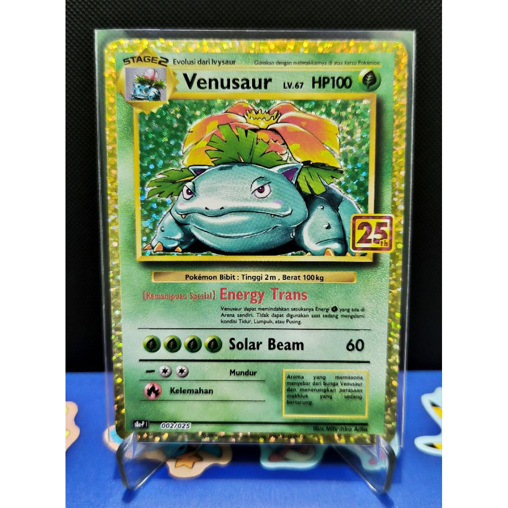 Venusaur 25th Celebration Indo