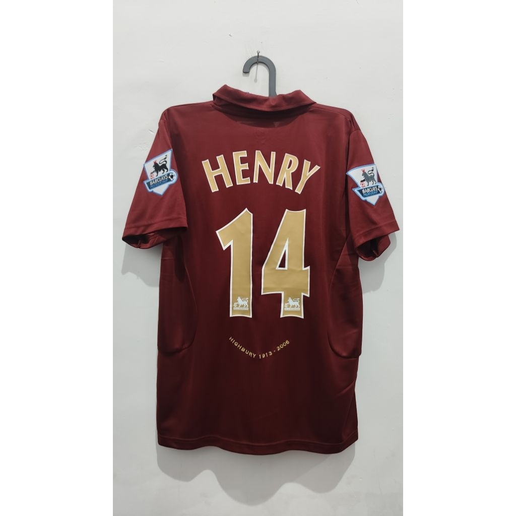 jersey Retro Ars3n@l Henry size L
