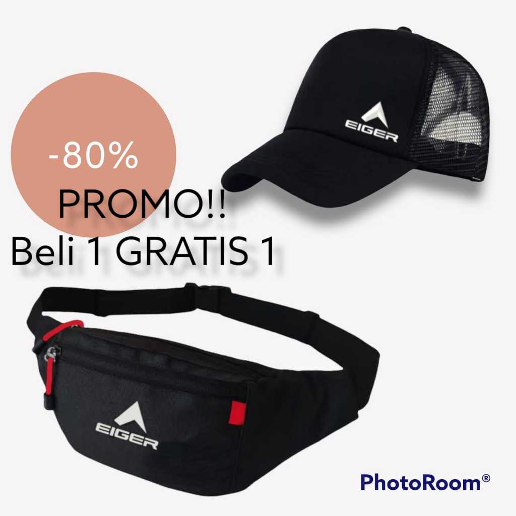 TAS FREE TOPI tas selempang pria terbaru 2025 original waterproof anti air distro murah kekinia mult