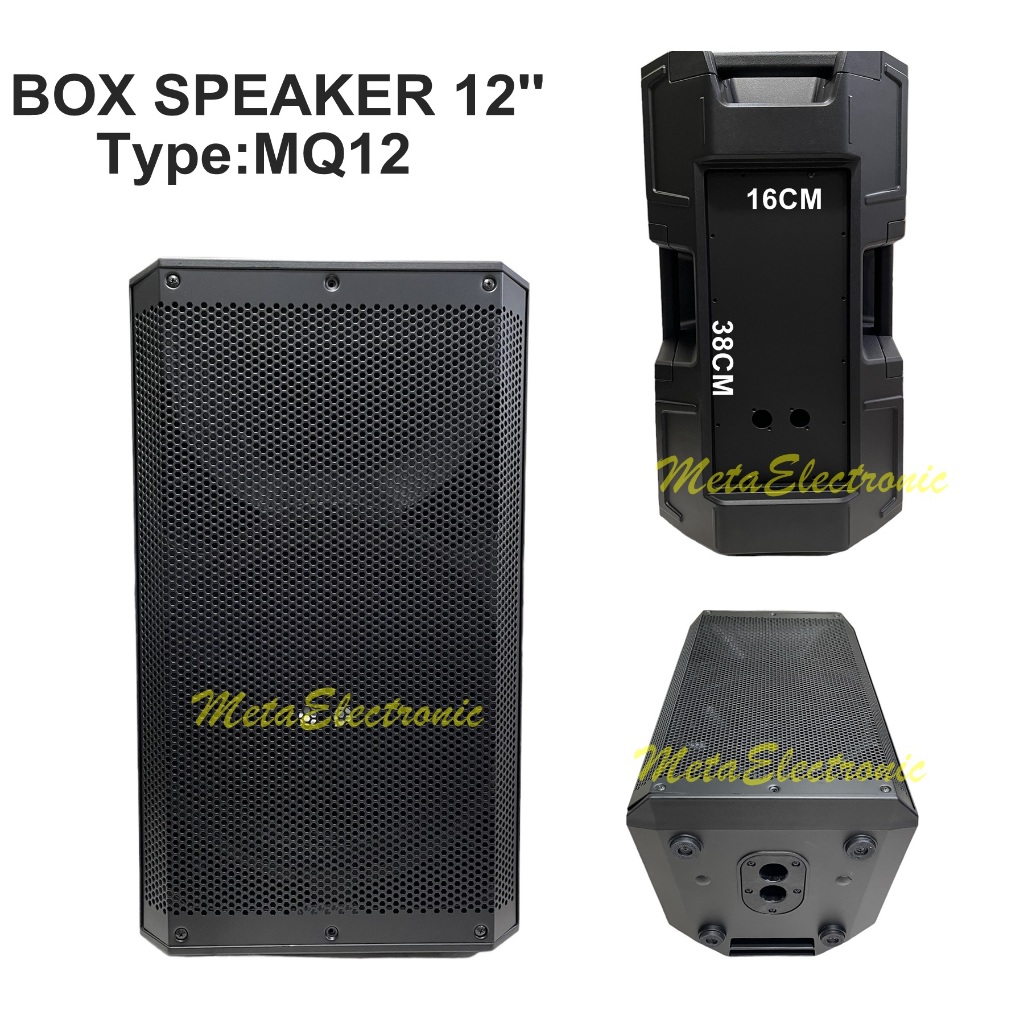 Box Speaker 12 inch Type MQ12 Full Ram Harga 1 pcs