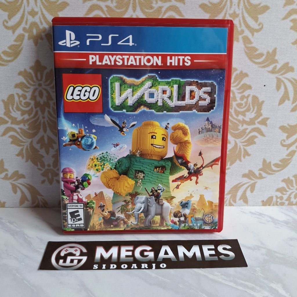 Kaset BD PS4 Lego Worlds - Second/Bekas