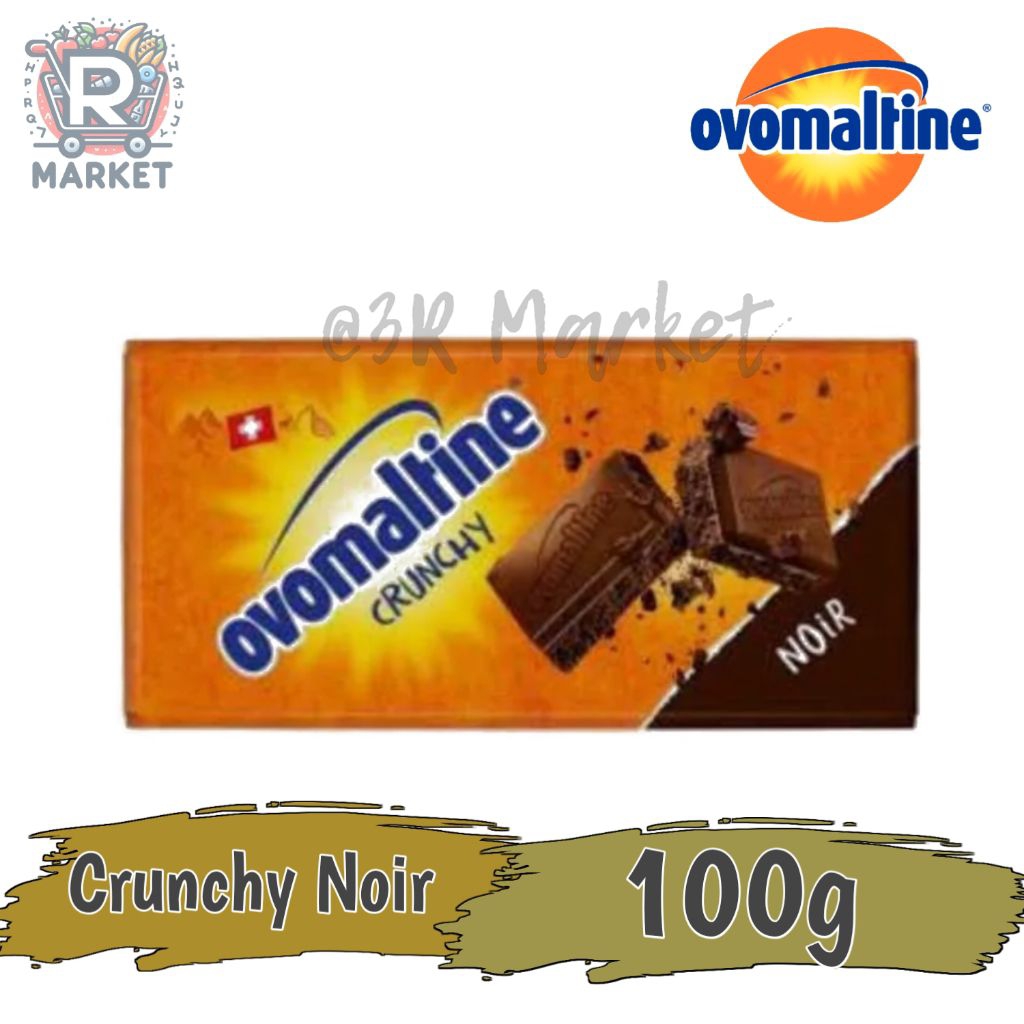 Ovomaltine Crunchy Noir Bar Chocolate Ovomaltine