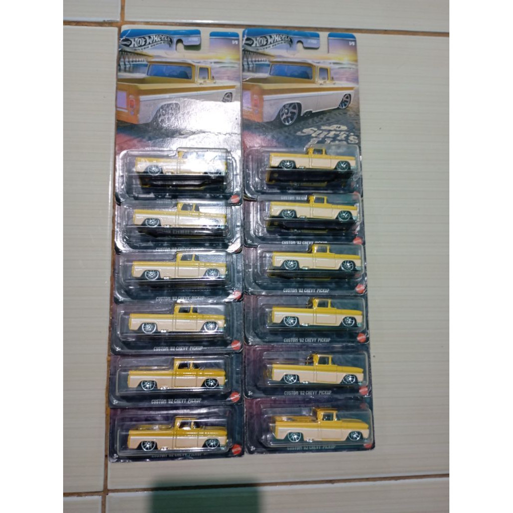 Hotwheels Custome Chevy 62' PickUp Surf