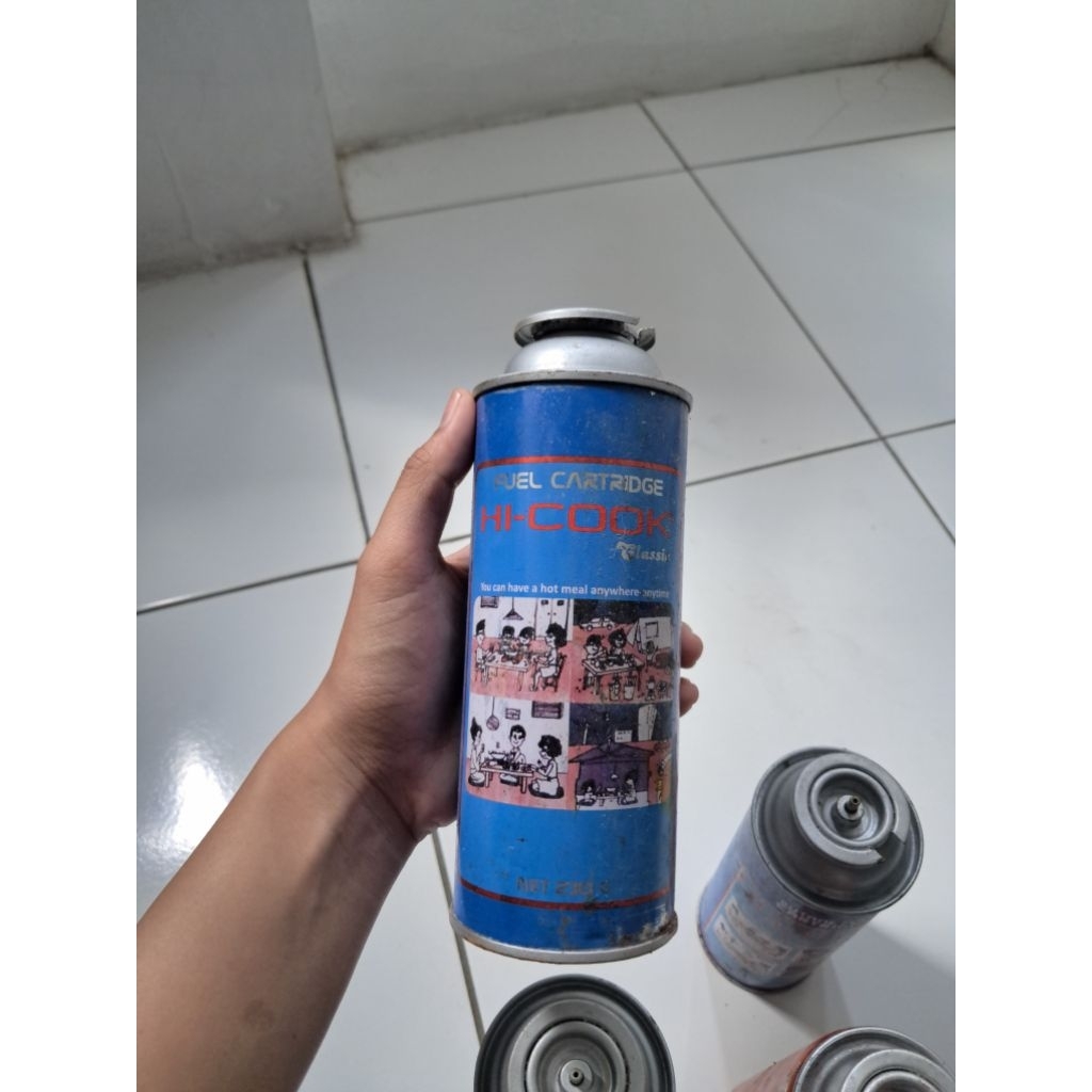 Tabung Gas Portable (kosongan tidak ada isi)