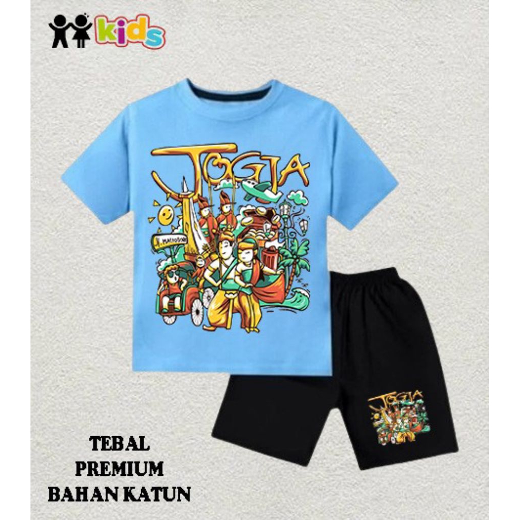 Setelan baju anak laki laki perempuan baju kaos setelan anak laki laki perempuan umur 6 bulan - 10 t