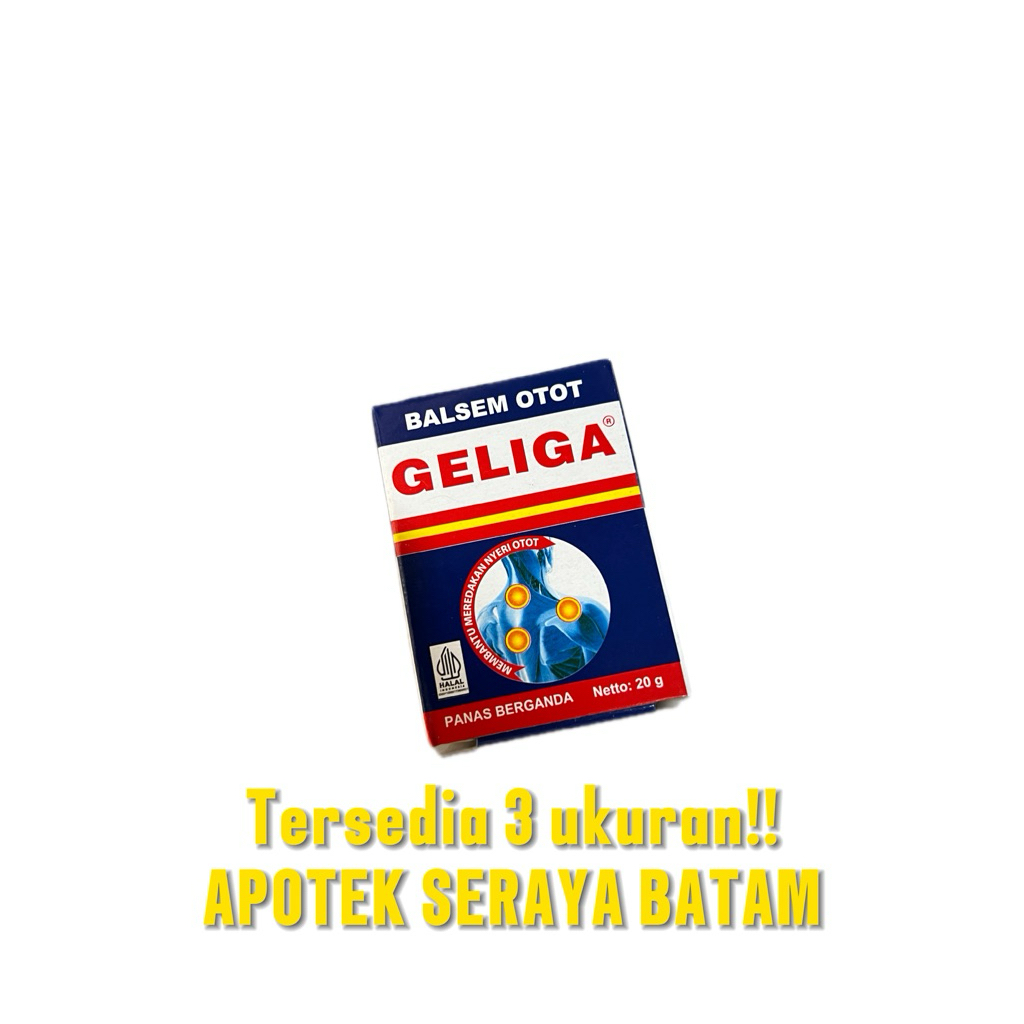 [KHUSUS BATAM] Balsem Otot Geliga / Balsem Geliga 20 Gr 1 Lusin