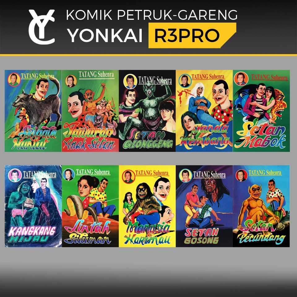 Komik Petruk Gareng (1.10) -   KANGKANG HIJAU  SRIGALA NUNTUT   PECUNDANG  MABOK  JANDA KEMBANG  MAN