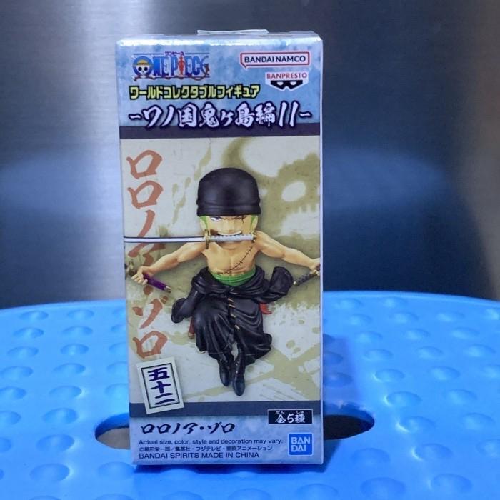 WCF Banpresto One Piece Wanokuni Onigashima Vol. 11 Roronoa Zoro Toy