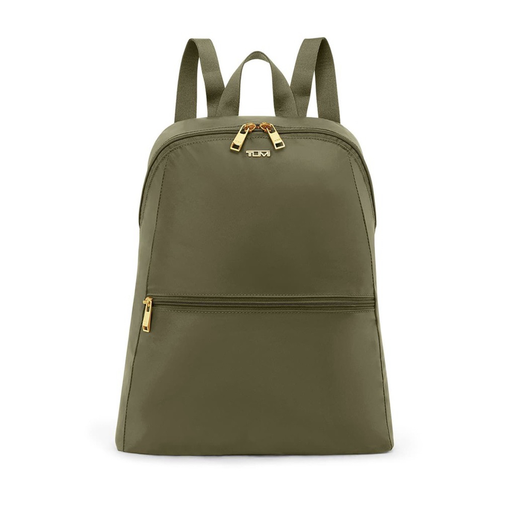 Tumi Just in Case Backpack Olive with free Pouch 31 x 39.5 x 11.5 cm  Ini packable jadi bisa dilipat
