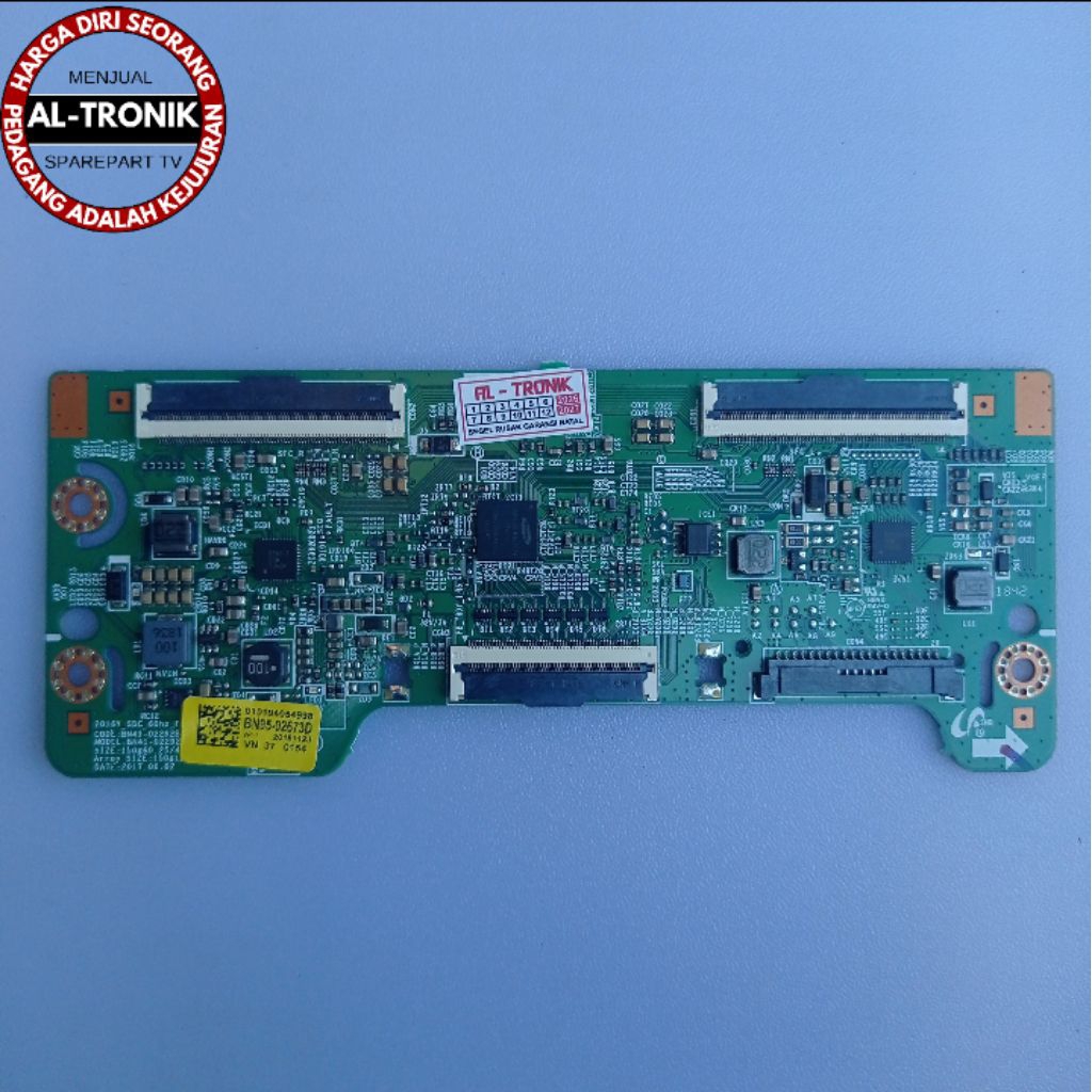 TICON BOARD TV LED SAMSUNG 49 INCH MODEL UA49N5000 TIKON TCON UA 49N5000