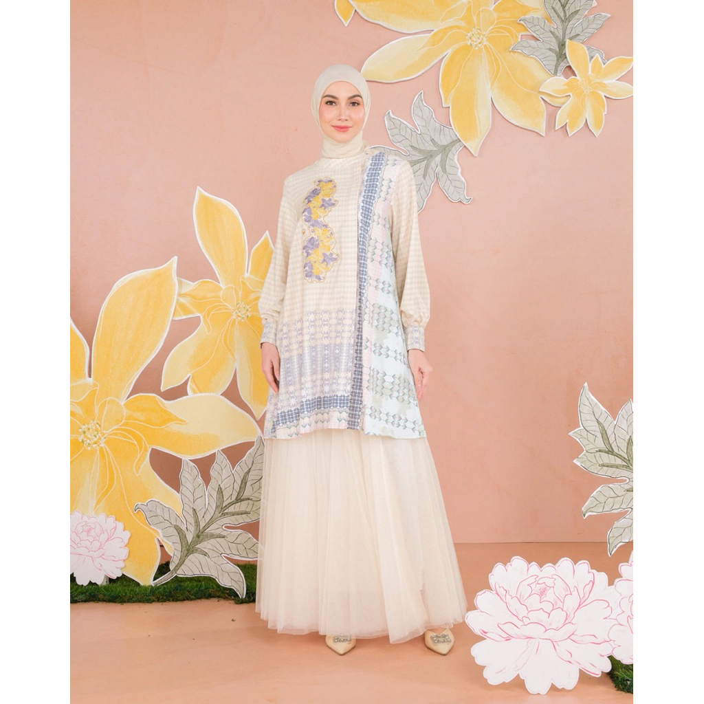 MUDA OFFICIAL Nalini Tunic Premium Polyester Muda Lampung