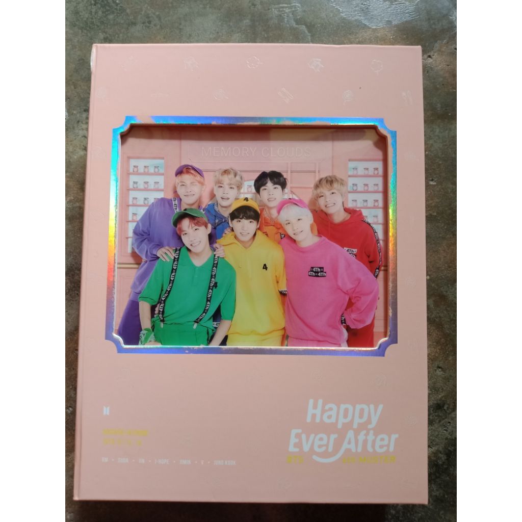BTS 4TH Muster HappyEverAfter DVD