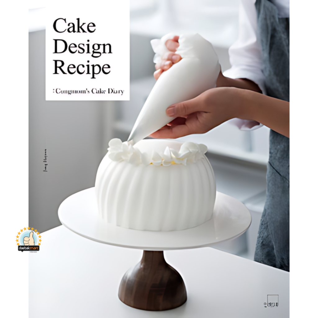 [Ready Stock] Korean Book Congmom’s Cake Diary : Cake Design Recipe (English Version)