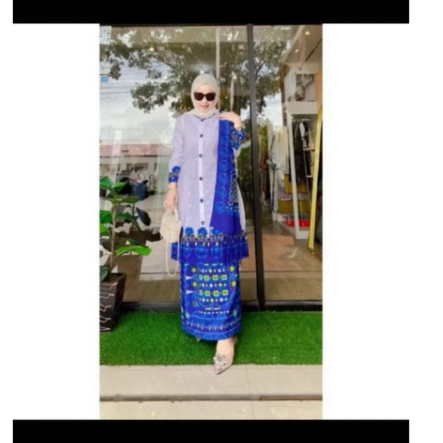 Setelan Seragam BKMT Nasional 3 in 1 - Model Kancing Depan, Bahan Adem Sandwash, Pilihan Ukuran Leng