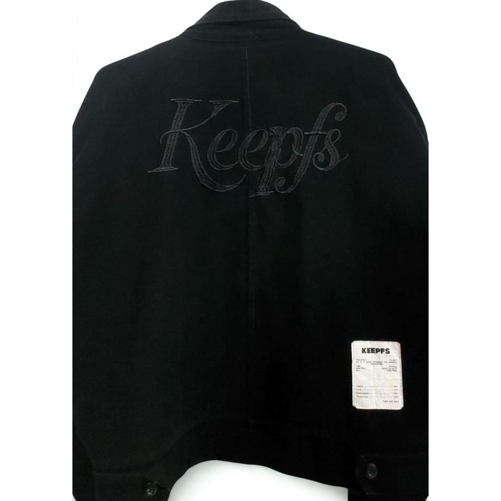 KEEPS | Work Jacket Corduroy Black