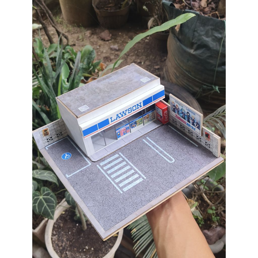 Diorama Diecast/Miniscale 1:64 Lawson Mini Market