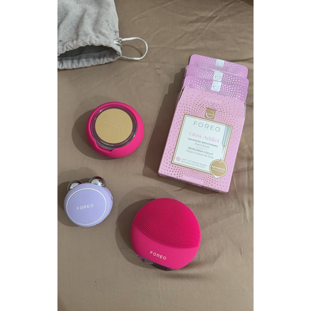 foreo luna bear, luna mini 3, luna ufo