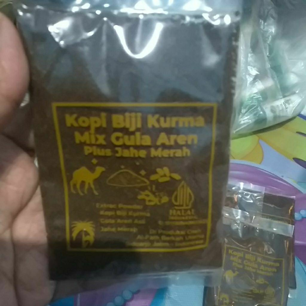Kopi biji kurma gula aren jahe merah