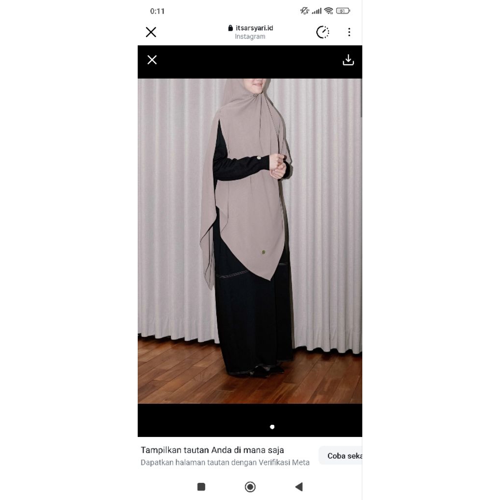 preloved casa abaya itsar syari