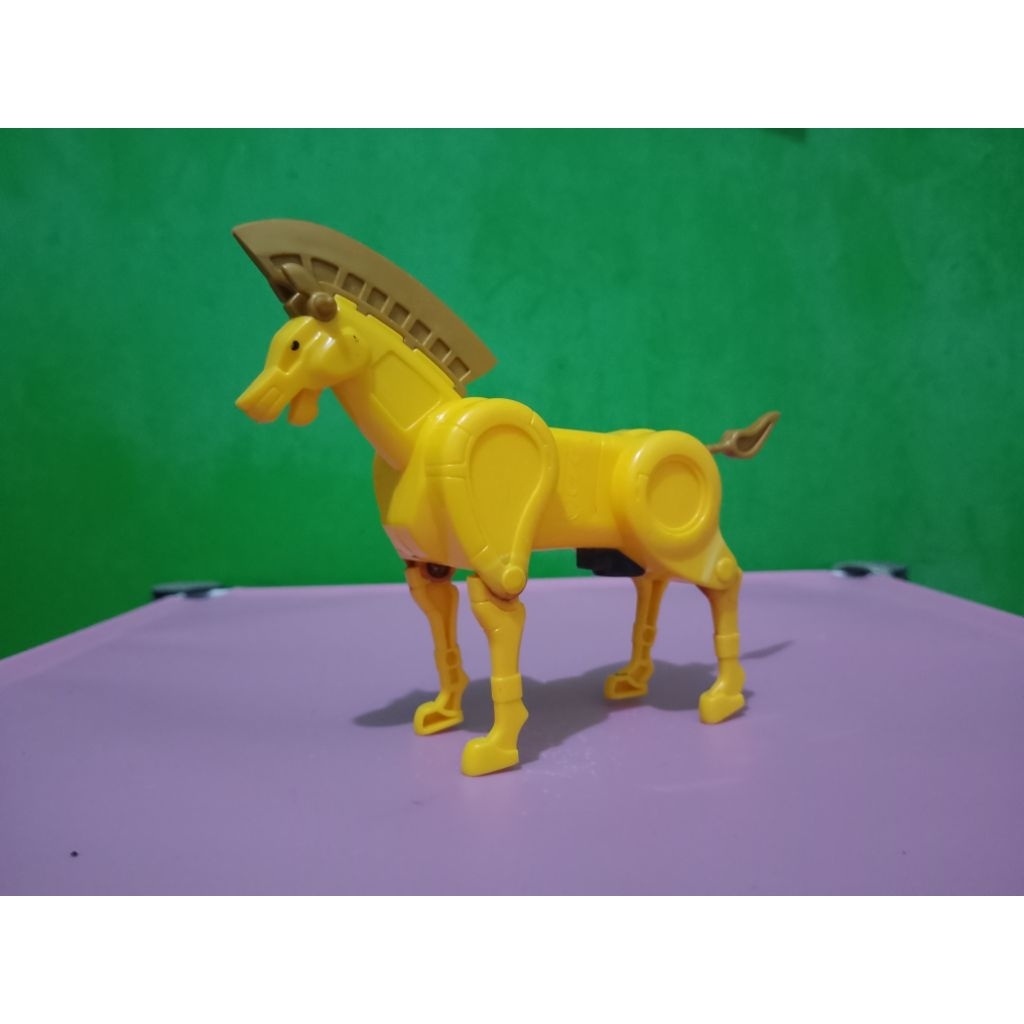 Figure Part Zord Robot ANIMAL TRANSFORMERS - HORSE - CFC Murah Retro Vintage Rare Koleksi Mainan Ana
