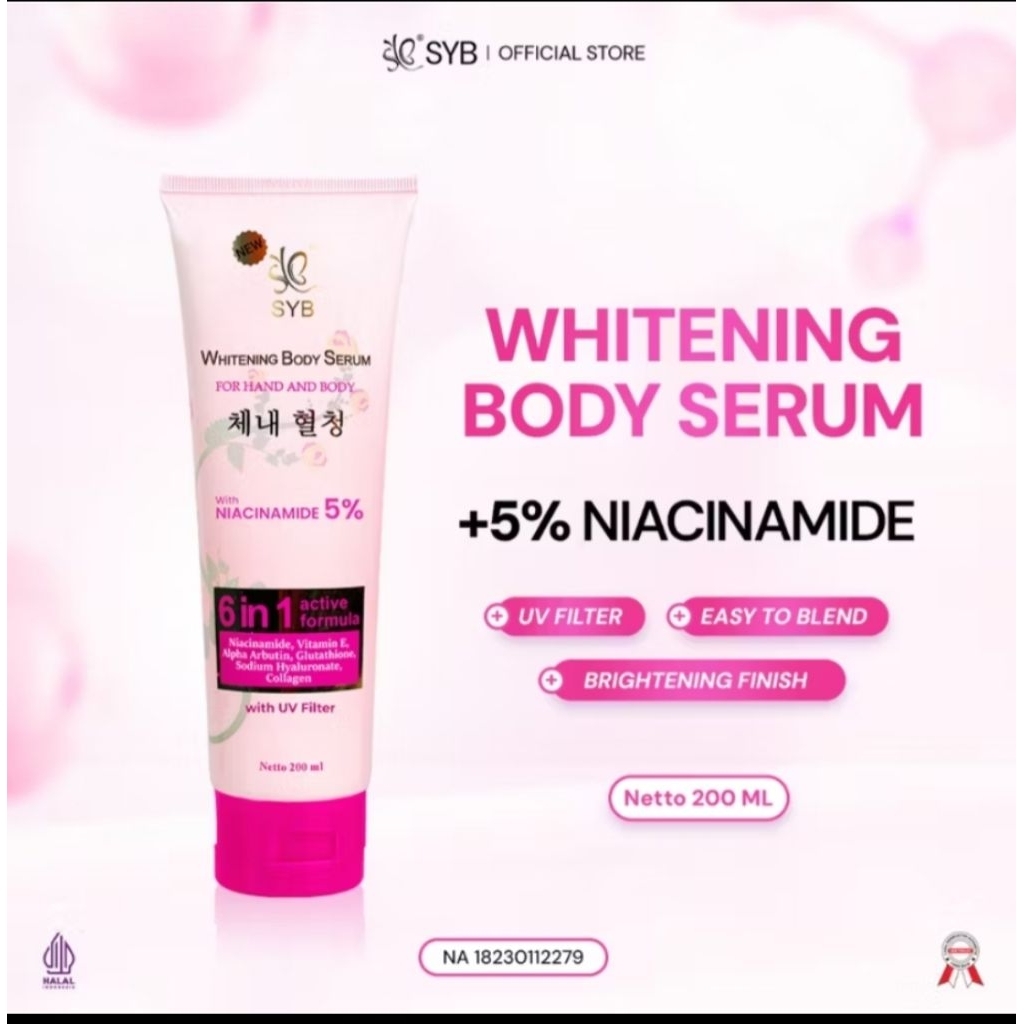 SYB WHITENING BODY SERUM WITH COLLAGEN