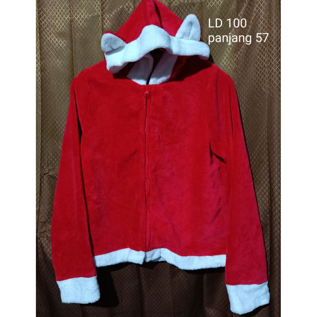 jaket bulu sherpa merah jaket bulu jaket winter bulu sherpa merah jaket bulu sherpa hoodie zipper bu