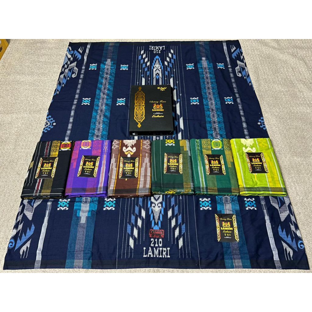 Sarung Lamiri TSI Timbul Songket Ikat