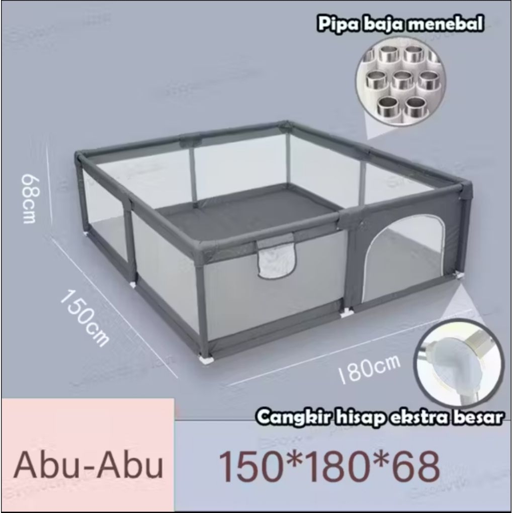 Perlengkapan Bayi - Pagar Bayi/Baby playpen (PRELOVED) NEW