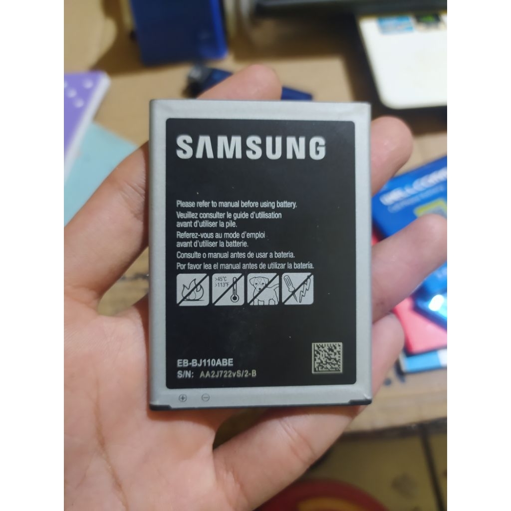 Baterai Samsung J1 ace Original Cabutan Second
