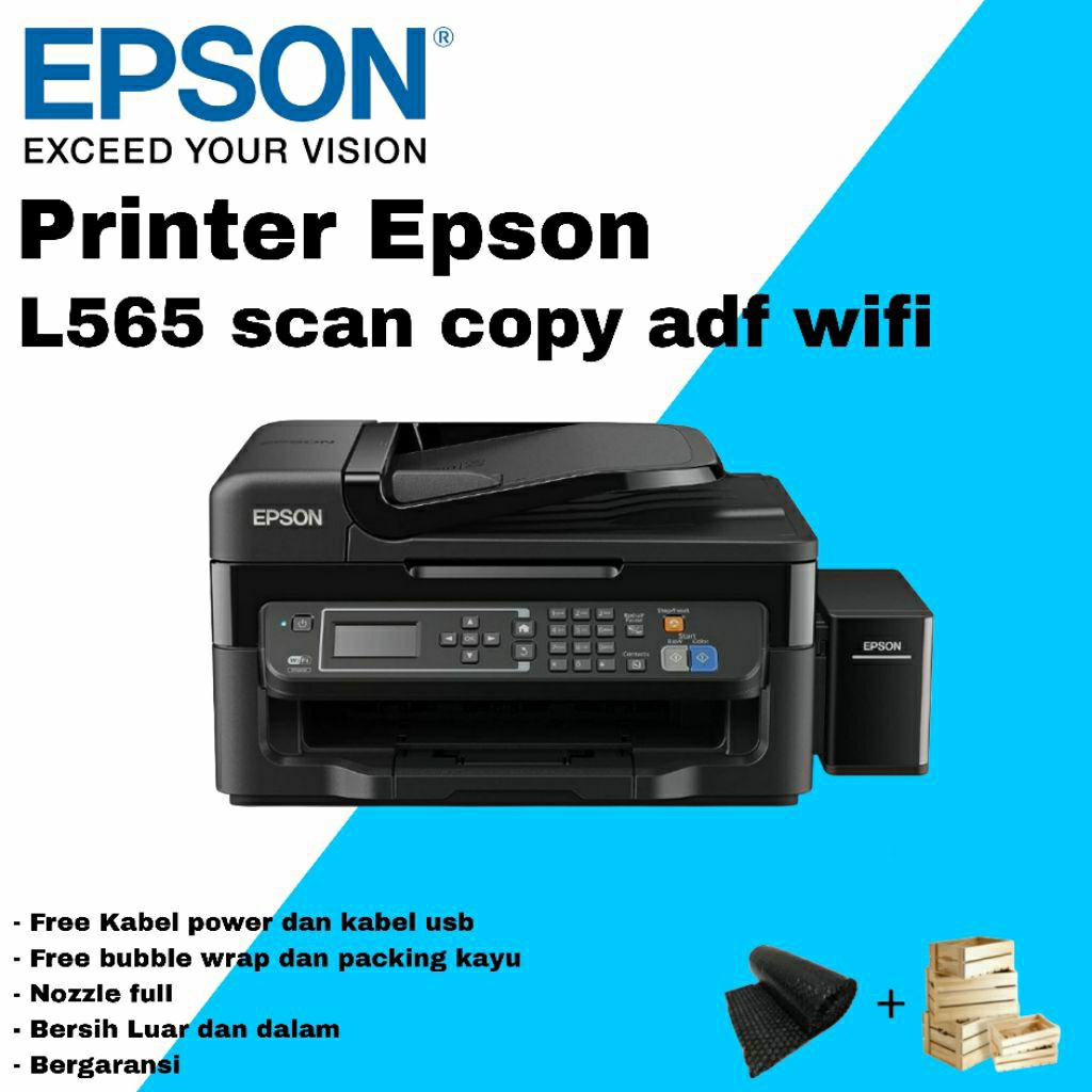 Printer Epson L565 All in One adf