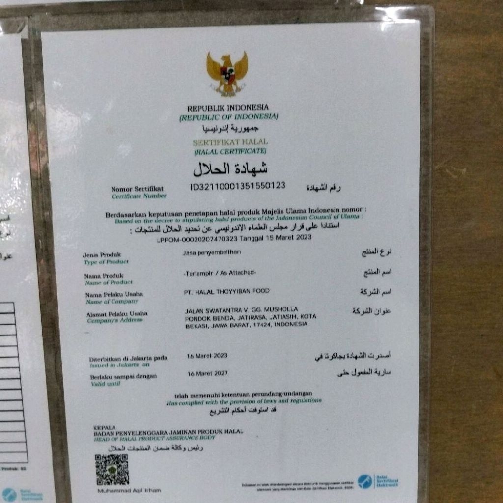 Jasa izin BPOM HALAL PIRT seluruh Indonesia