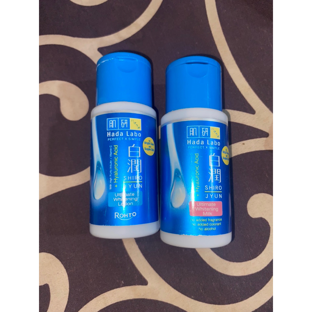 Preloved Hadalabo Whitening Milk