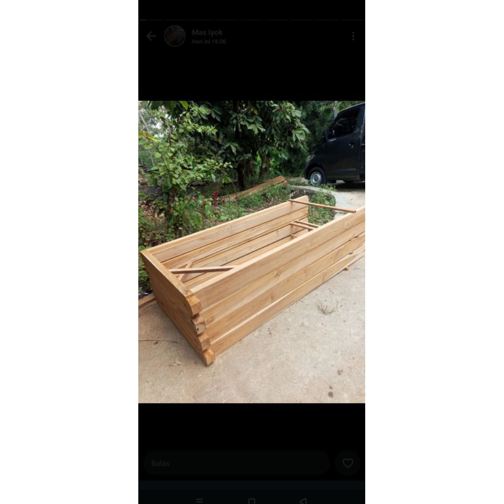 kusen pintu jati ukuran balok 6x12