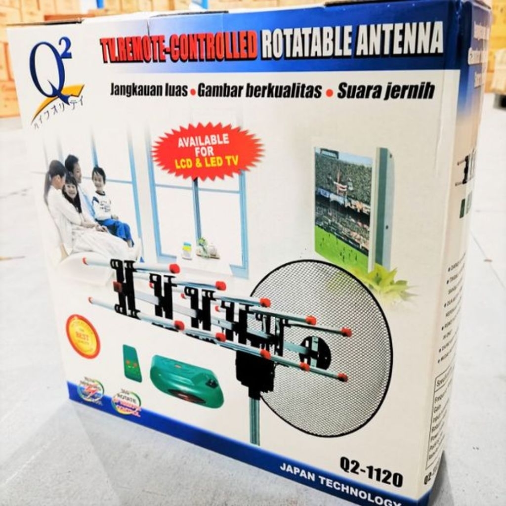 Antena Digital Remote Parabola type Q2-1120 Jaring